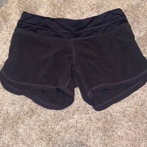 Black Lululemon shorts